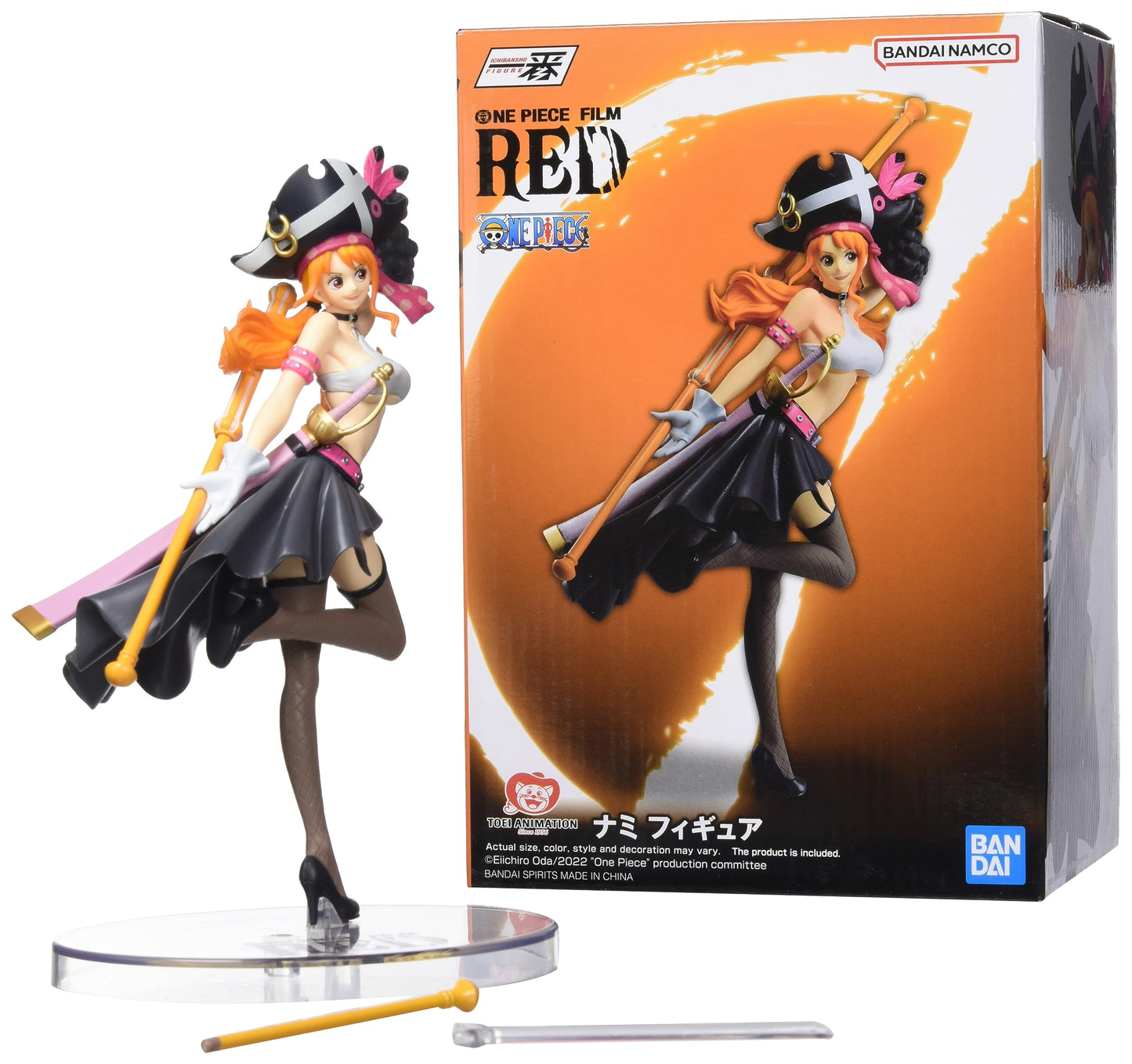 Bandai Spirits Ichibansho Ichiban - One Piece - Nami (Film Red), Figure